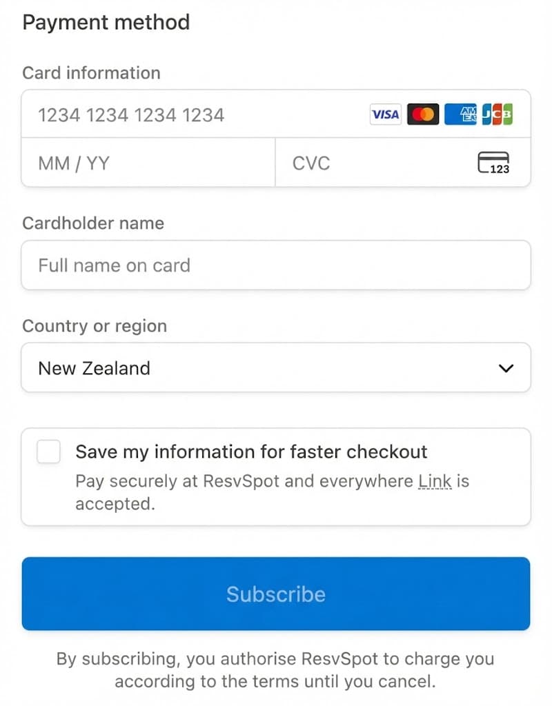 Integrated Payments preview